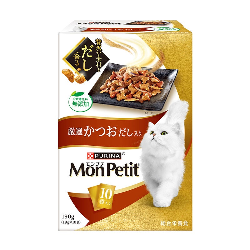 モンプチ ドライ ボックス 厳選かつおだし入り - ピュリナ モンプチ